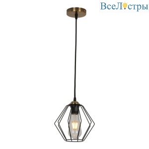 Подвесной светильник IMEX MD.3099-1-P BK+AB