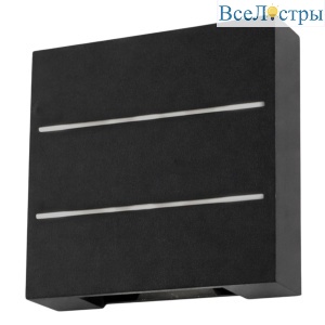 Уличный настенный светильник Uniel ULU-P31B-4W/4000K IP65 BLACK UL-00013619