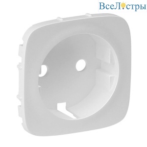 Лицевая панель Legrand Valena Allure розетки с/з жемчуг 755209