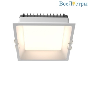 Встраиваемый светодиодный светильник Maytoni Okno DL056-18W3-4-6K-W