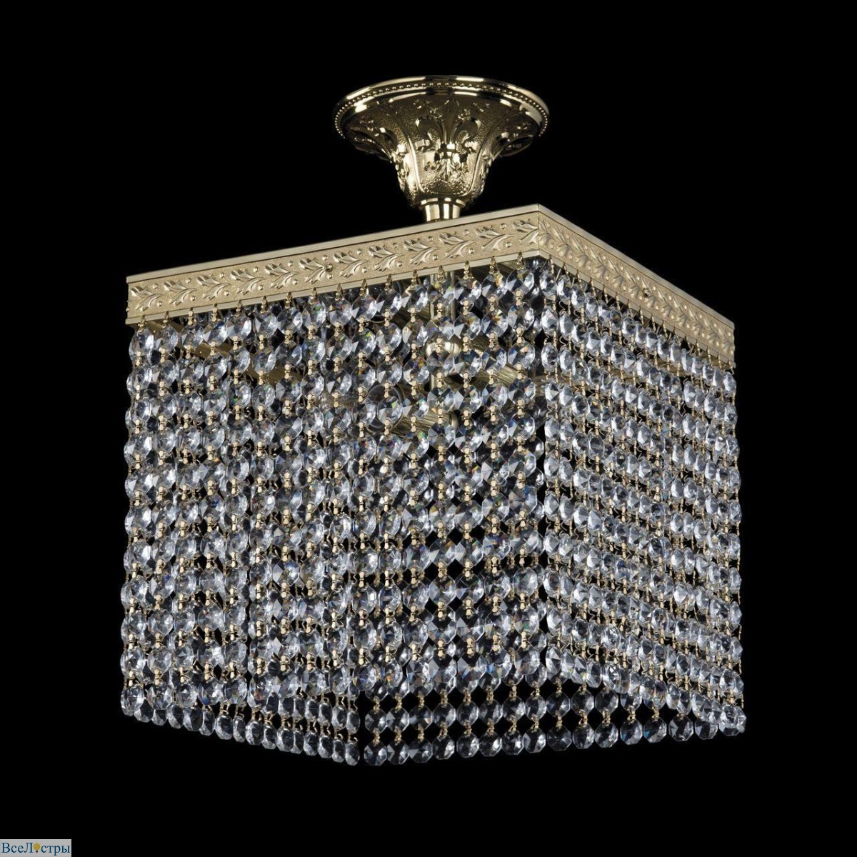 потолочная люстра bohemia ivele 19202/25iv g r