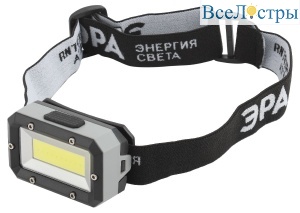 Фонарь налобный Шторм на батарейках Эра GB-708 Б0052750