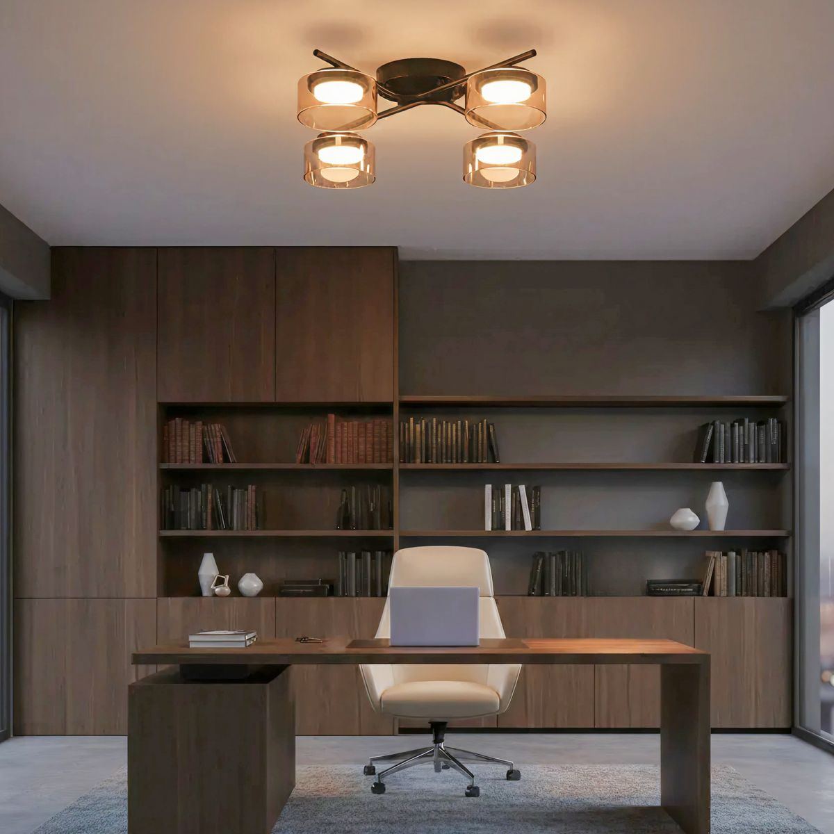 потолочная люстра citilux espace cl243141