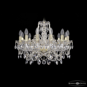 Подвесная люстра Bohemia Ivele Crystal 1411/12/195 G