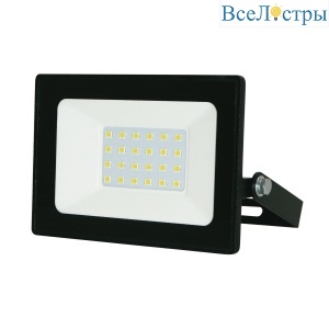 Прожектор Volpe ULF-Q519 30W/6500K IP65 220-240V BLACK UL-00012826