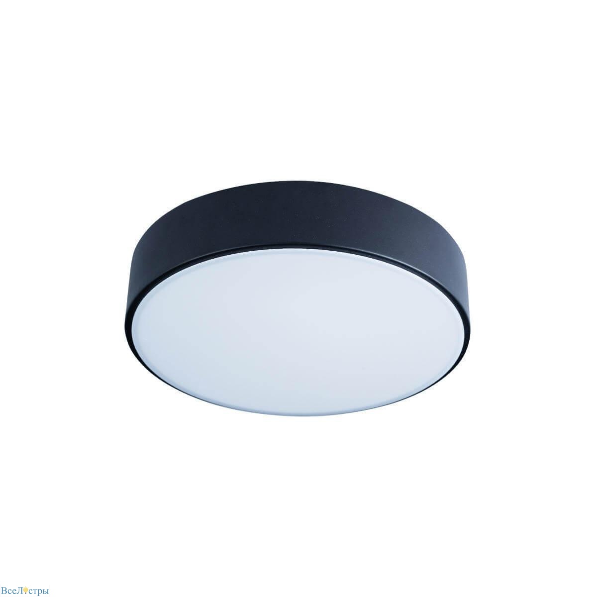 потолочный светодиодный светильник loft it axel 10002/12 black
