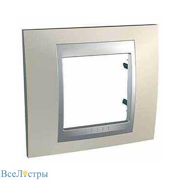 рамка 1-постовая schneider electric unica top mgu66.002.095