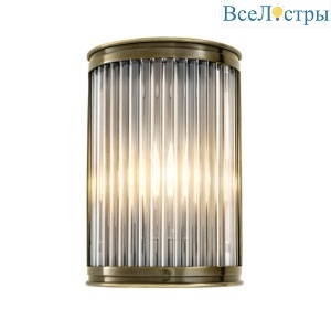 Настенный светильник Delight Collection Crystal bar KM0767W-1 brass