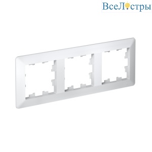 Рамка 3-ая Systeme Electric AtlasDesign Air Белый/дымчатый белый ATN220103