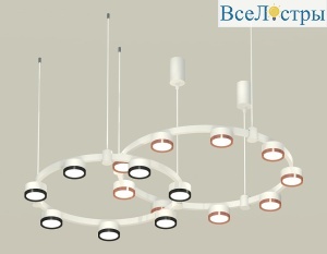 Комплект подвесного светильника Ambrella Light Techno Ring XR92081210 (A9208x2, C9241,C9236,N8113,N8126)