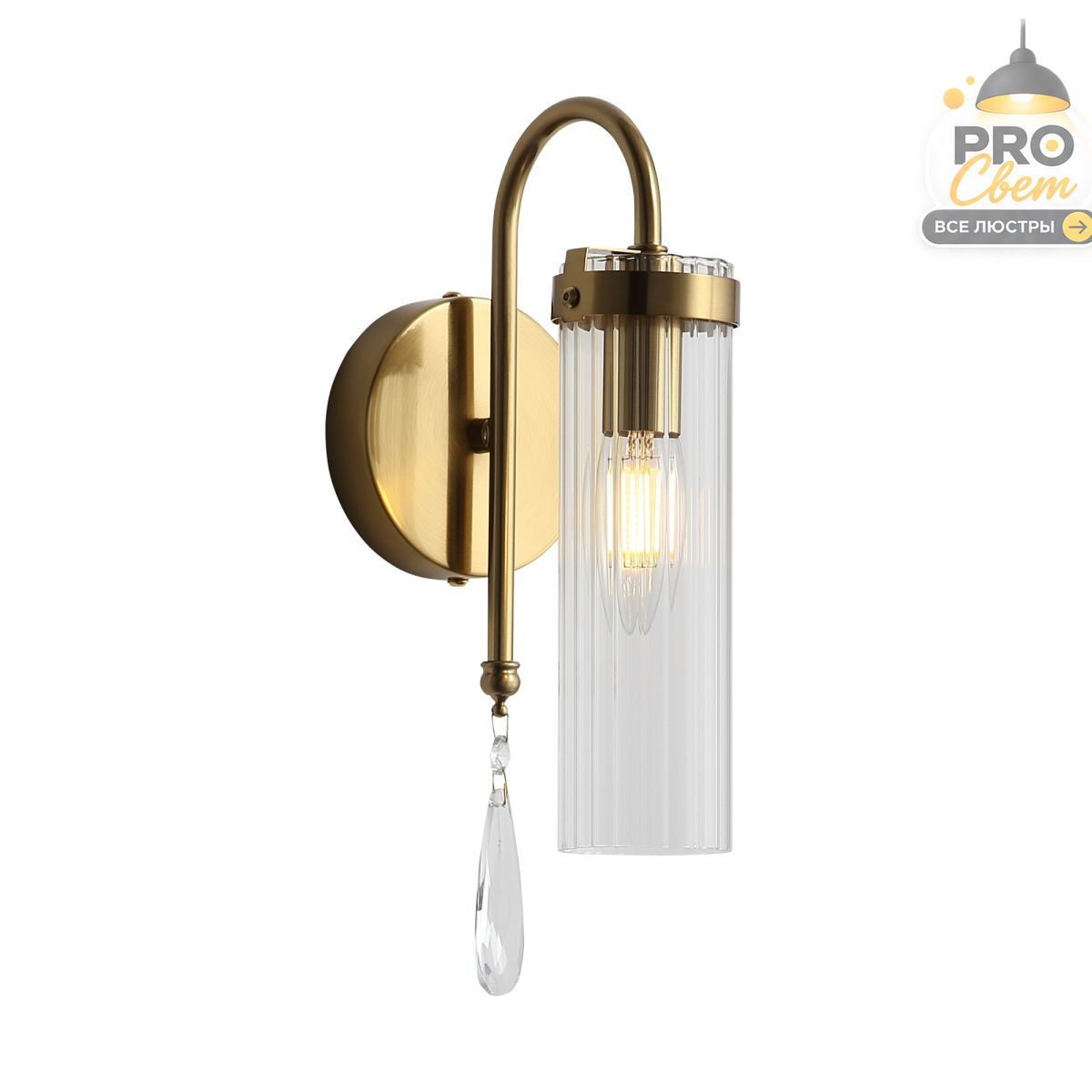 бра st luce люминера sl1401.301.01