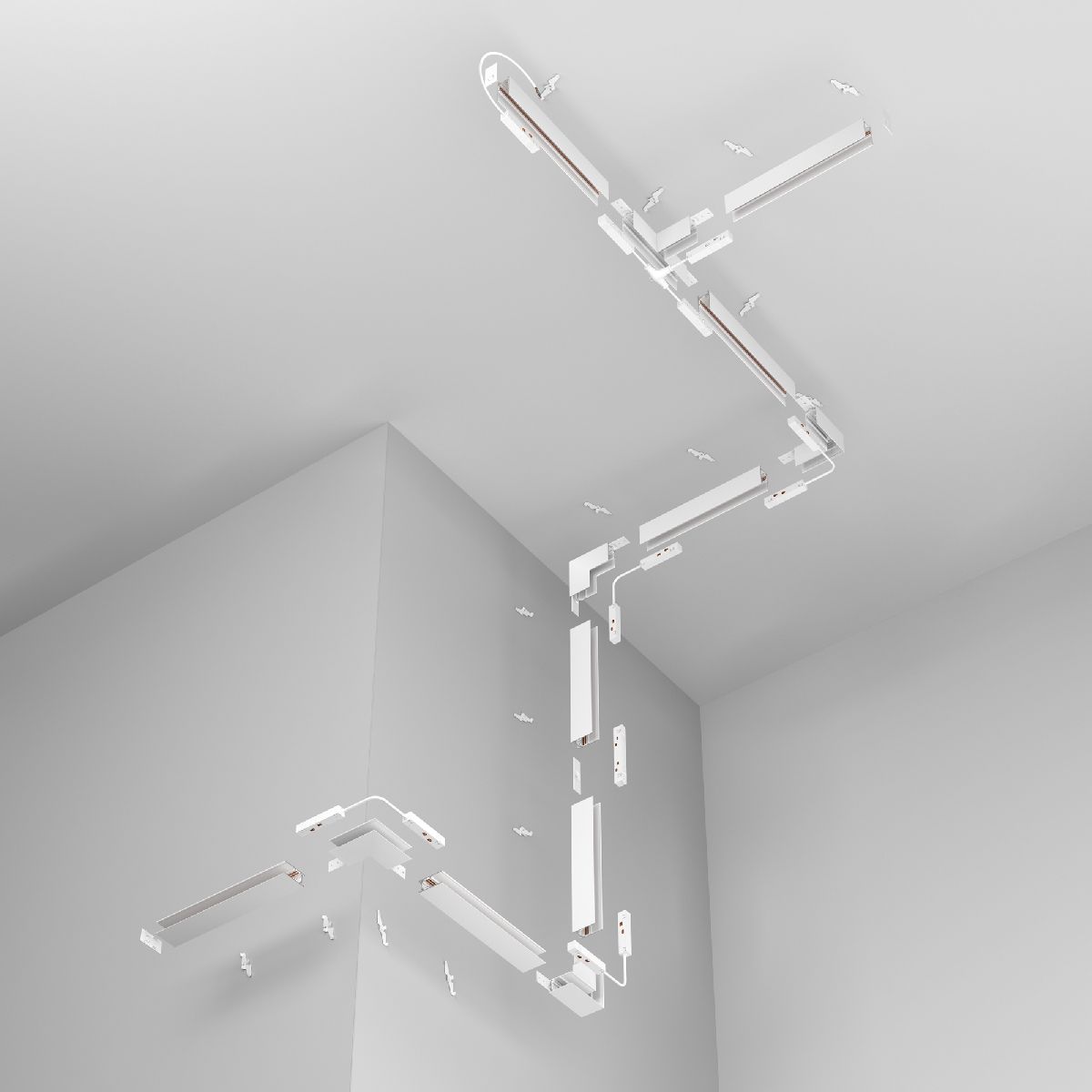 шинопровод maytoni magnetic track system exility trx034-411w