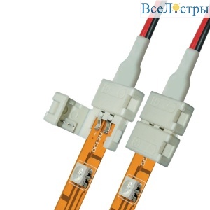 Коннектор для светодиодных лент Uniel UCX-SD2/B20-NNN WHITE 020 POLYBAG 06609