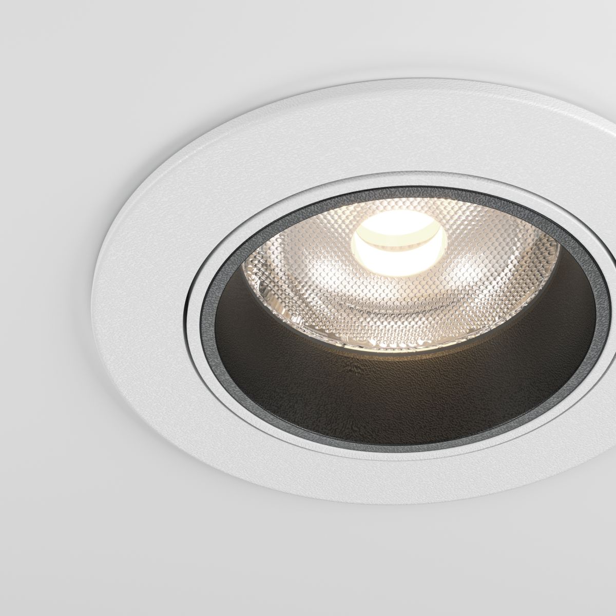 встраиваемый спот maytoni technical focus led dl125-l12-4k-w