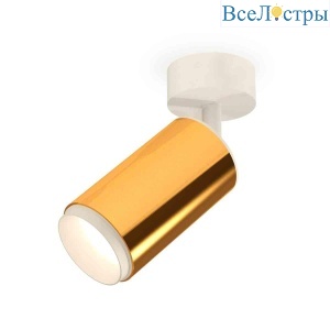 Комплект накладного светильника Ambrella light Techno Spot XM6327002 PYG/SWH золото желтое полированное/белый песок (A2202, C6327, N6120)