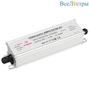 Блок питания Arlight ARPV-24100-A1 (24V, 4.16A, 100W) 033093