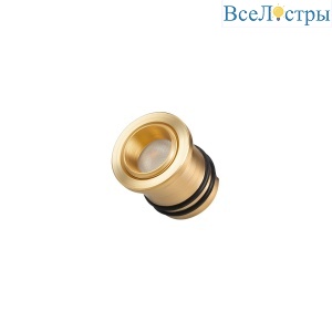 Мебельный светильник Arlight ART-PICCOLO-BUILT-R13-1W Day4000 (BRS, 30 deg, 3V) (IP40 Металл) 062244