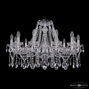 Подвесная люстра Bohemia Ivele Crystal 1413/12/300 Ni