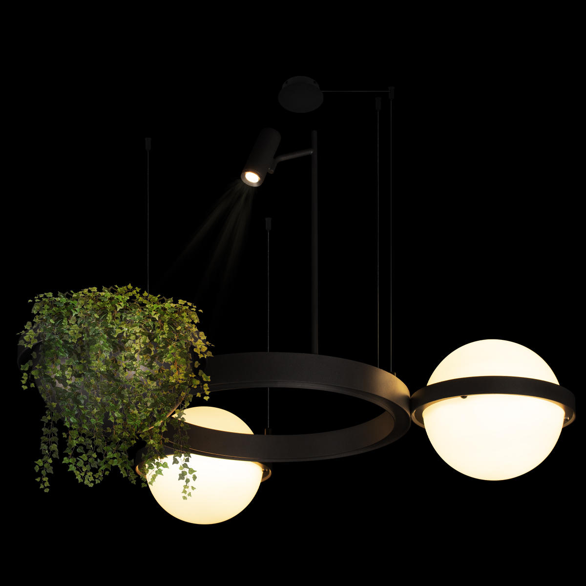 подвесная люстра loft it jardin 10121/2