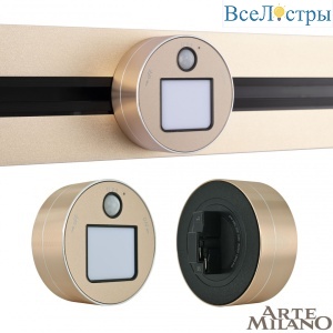 Трековый светильник Arte Milano Am-track-sockets 380011TLS/LWS Gold