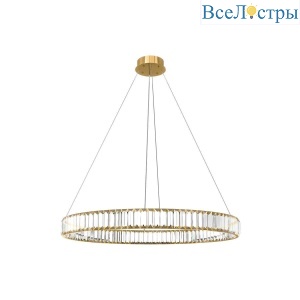 Подвесной светодиодный светильник Loft IT Crystal ring 10135/800 Gold
