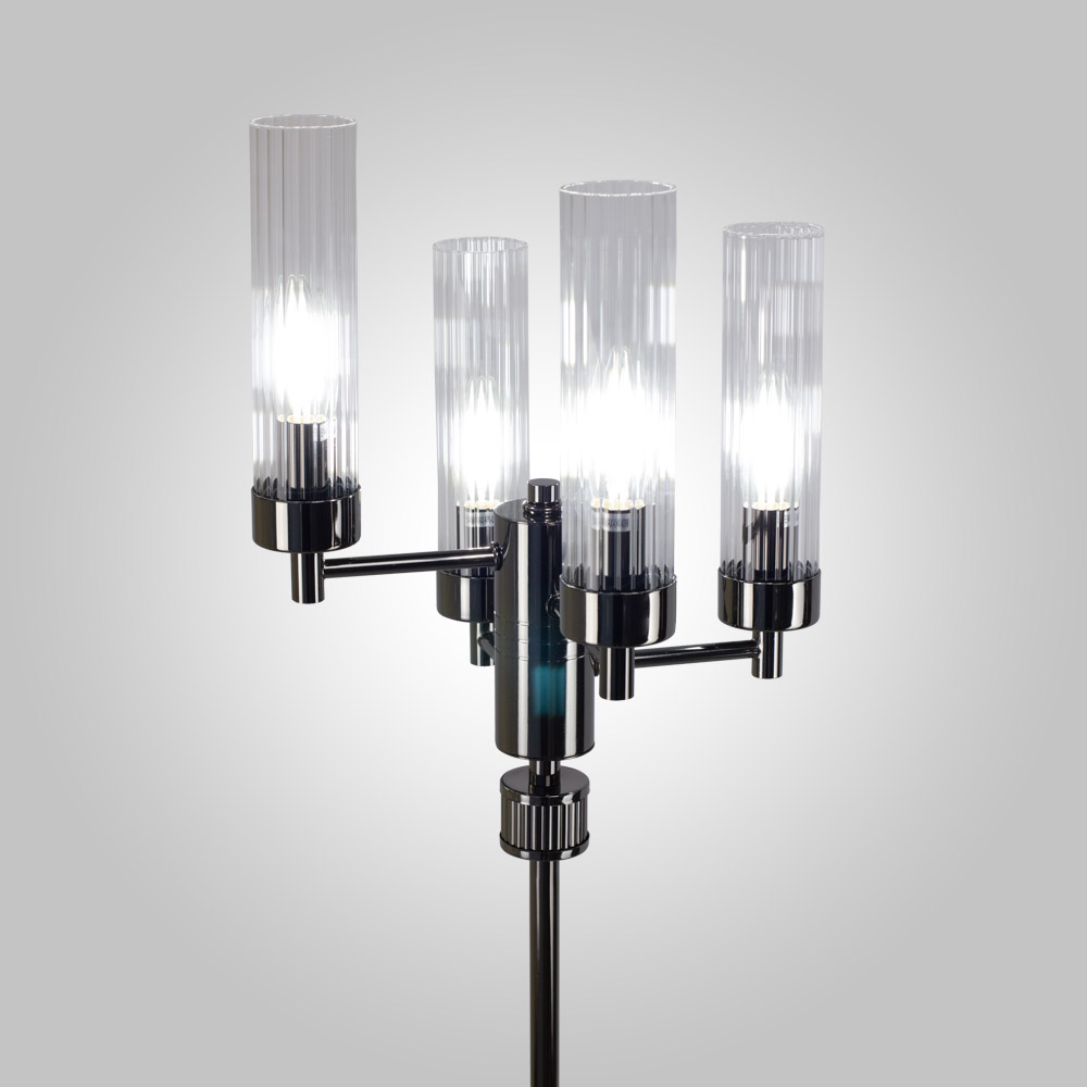 торшер am group indigo pt4 pearl black