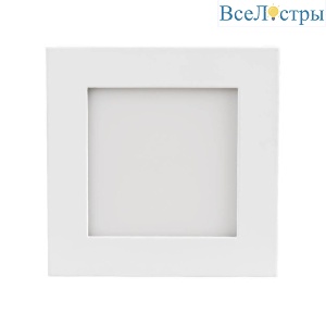 Встраиваемый светодиодный светильник Arlight DL-93x93M-5W Day White 020122