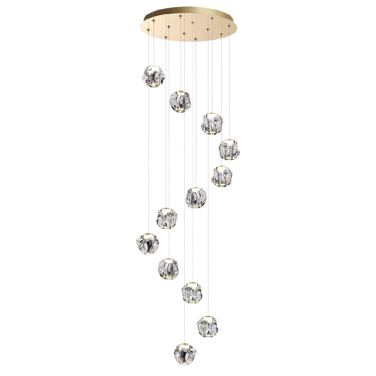 каскадная люстра odeon light jemstone 5085/60l