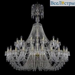 Подвесная люстра Bohemia Ivele 1410/24+12/530/XL-156 G V0300