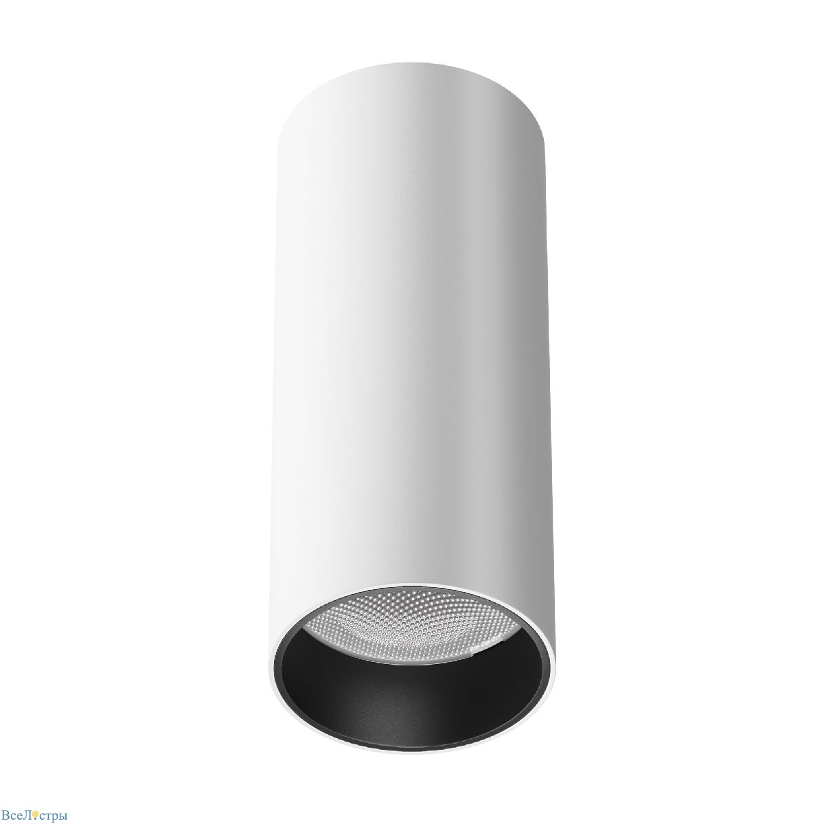 накладной светильник maytoni focus led c056cl-l12w4k-w-w