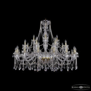 Подвесная люстра Bohemia Ivele Crystal 1413/16+8+4/460 G