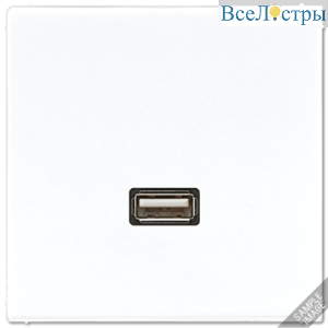 Розетка USB Jung MALS1122