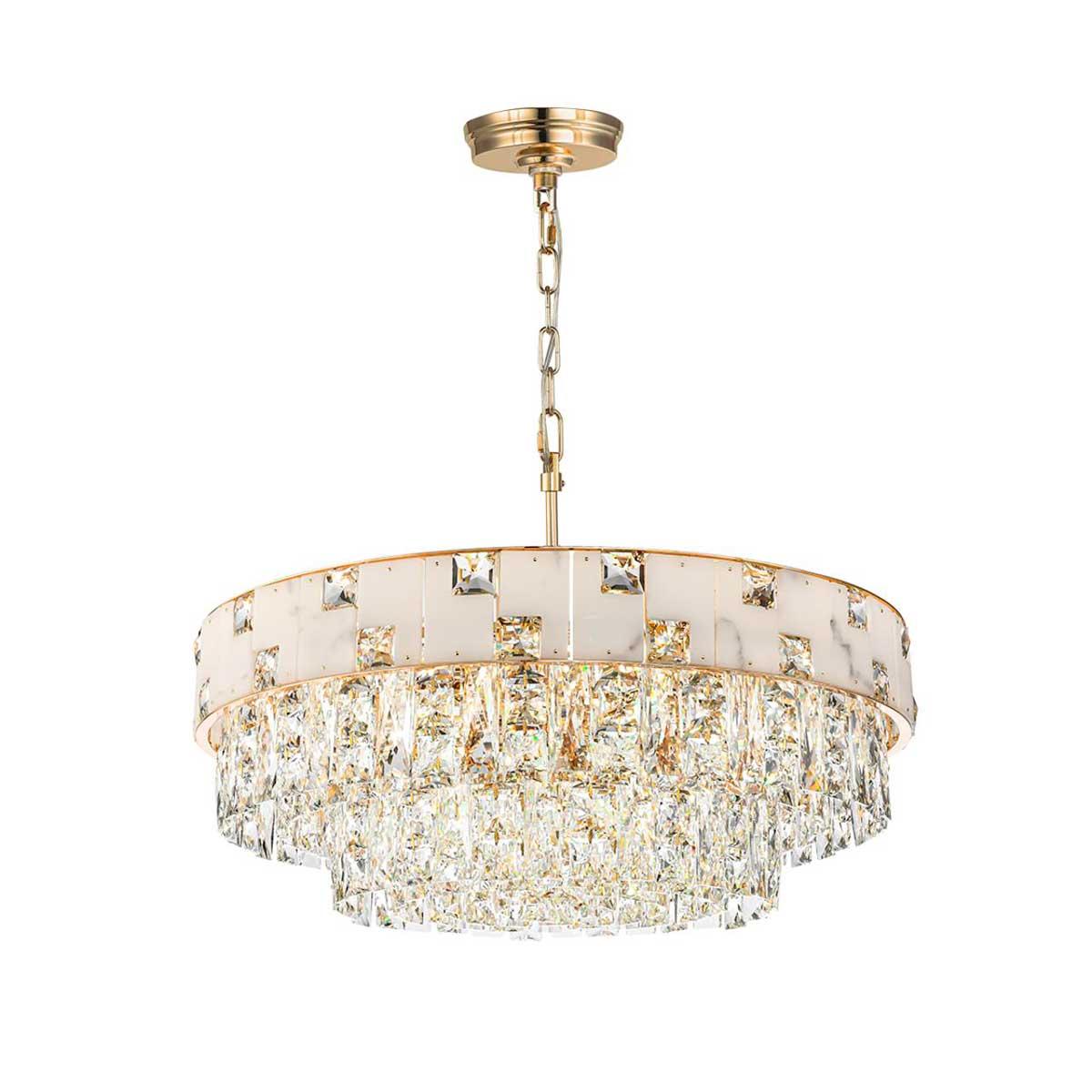 подвесная люстра odeon light chessi 5076/12