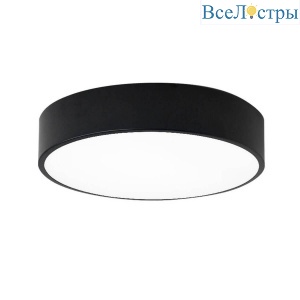 Светильник МЕДИНА черный d60 h10 Led 48W (4000K) 05460,19