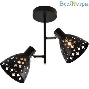 Спот Reluce 01554-3.3-02B BK+CR
