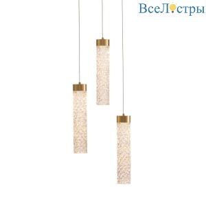 Подвесной светильник Delight Collection MD24030028-3A brass/clear