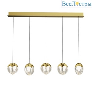 Подвесной светильник Delight Collection MD24001033-5B gold/clear
