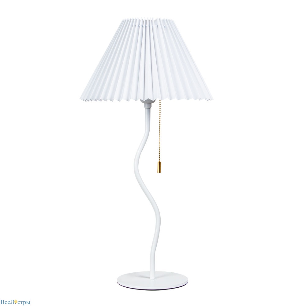 настольная лампа arte lamp agatha a5069lt-1wh