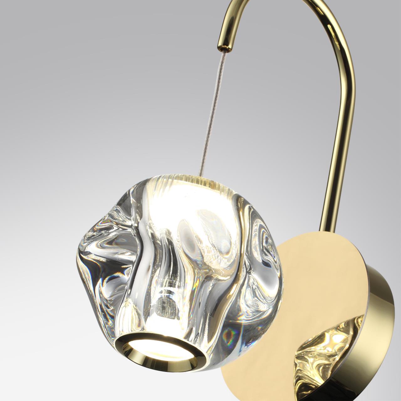 бра odeon light l-vision jemstone 5085/5wl