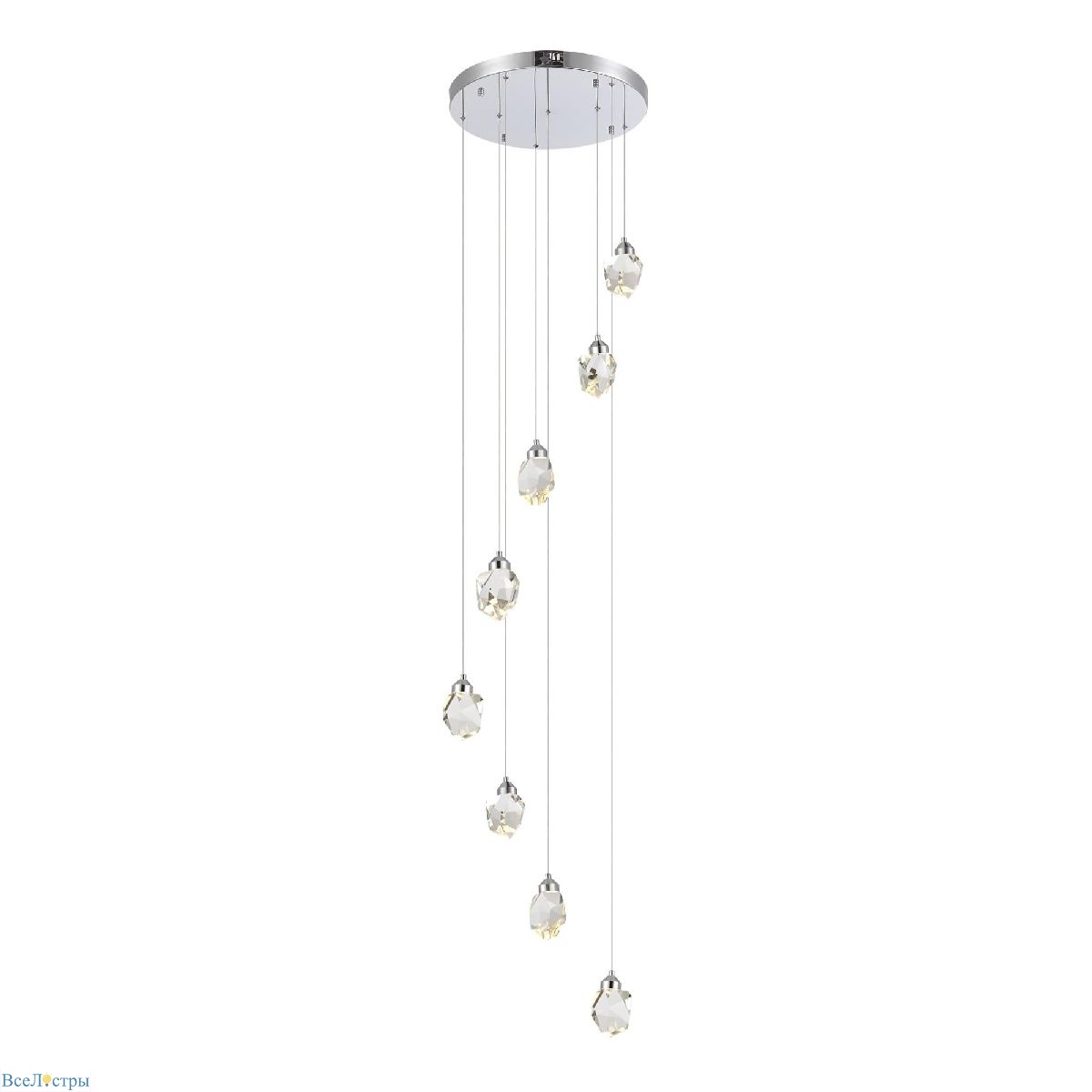 каскадная люстра st luce cascato sl6114.103.08