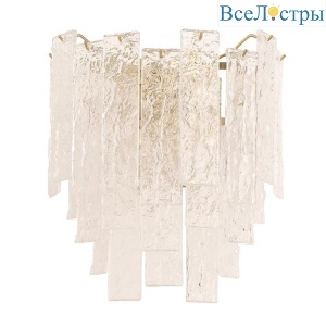 Бра Crystal Lux Ricardo AP3 Brass