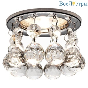 Встраиваемый светильник Ambrella Light Crystal K2051 CH/CL