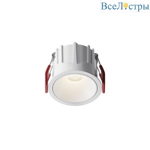 Встраиваемый светильник Maytoni Alfa LED DL043-01-10W4K-RD-W-1
