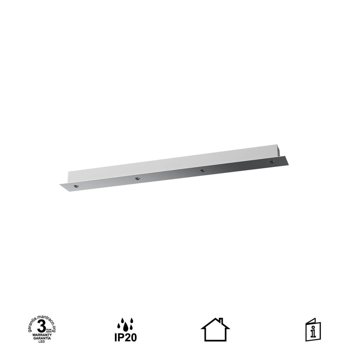 основание потолочное 4l mantra modular light florones 9379