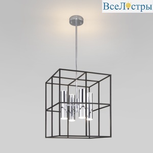 Люстра на штанге Eurosvet Adamson 70142/8 хром a060670