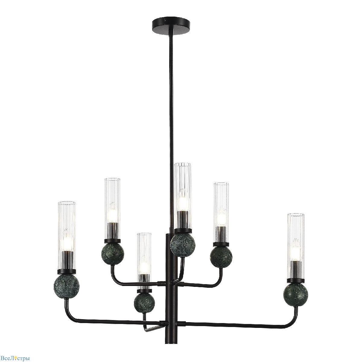 люстра на штанге st luce medea sl1244.403.06