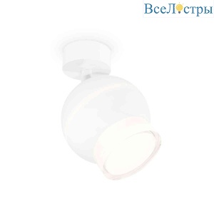Комплект накладного светильника Ambrella light Techno Spot XM1101016 SWH/FR/CL белый песок/белый матовый/прозрачный (A2202,C1101,N7160)