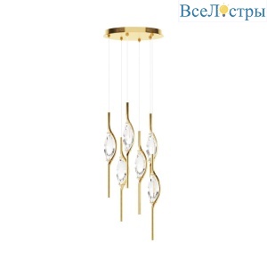 Подвесная светодиодная люстра Maytoni Foresight MOD347PL-L48BS3K