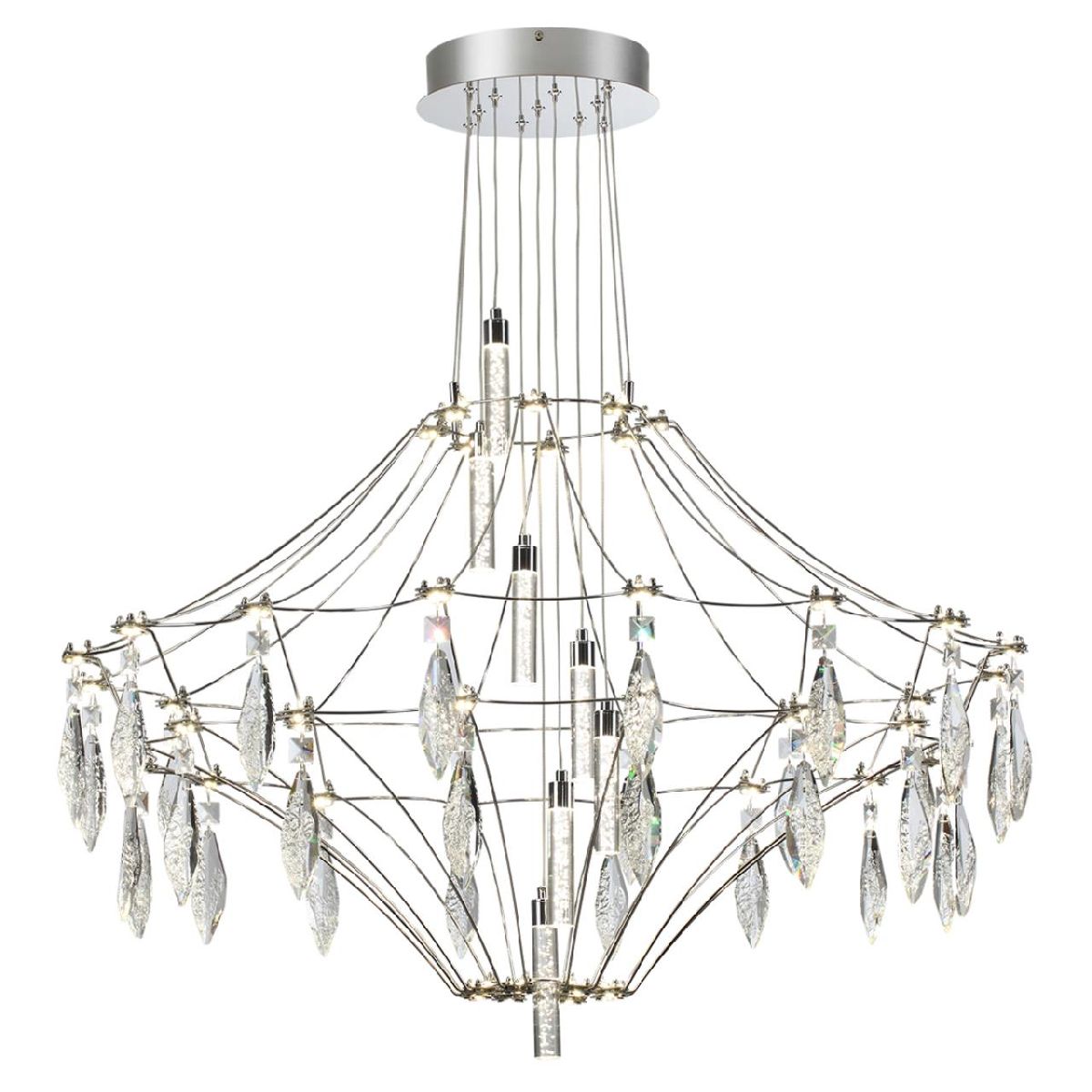 подвесная люстра odeon light flamenco 6699/51cl