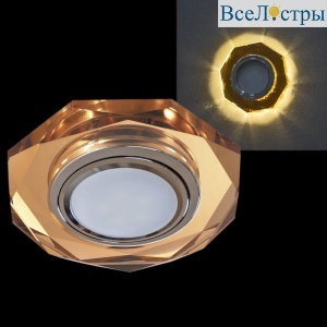 Встраиваемый светильник Reluce 16302-9.0-001LF MR16+LED3W TEA